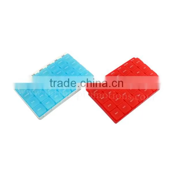 Fancy Custom Wholesale 28 Day Pill Box