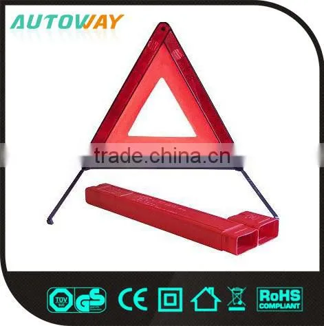 Plastic Traffic Safery Reflective Warning Triangle