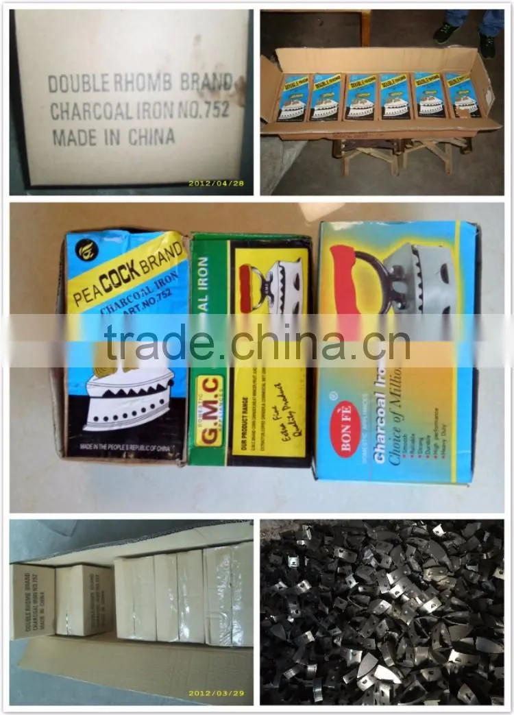 707 charcoal iron with customer logo