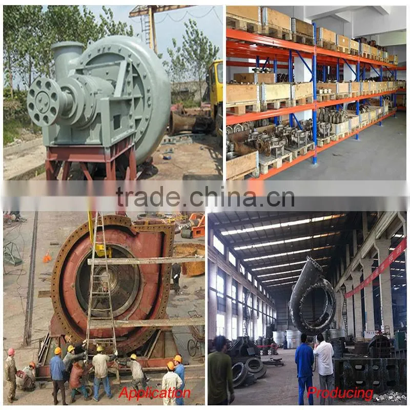 slurry and concrete pump rubber parts