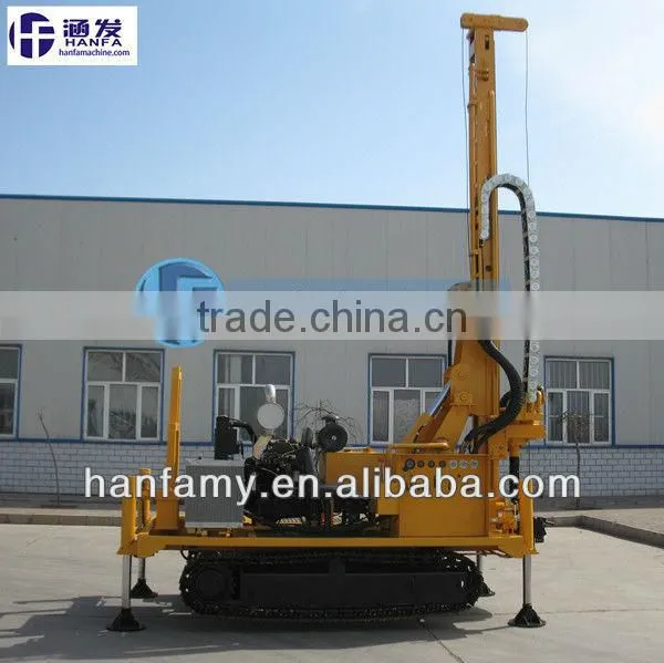 low power consumption ! HFW600L drills to drill water wells