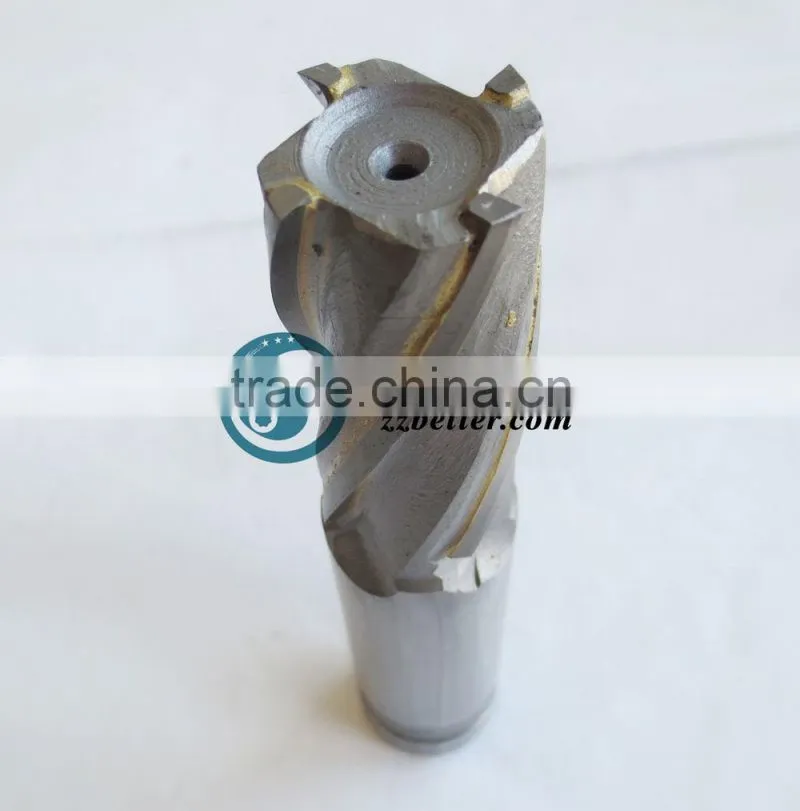 Good performance 4 flute flattened brazed end mill