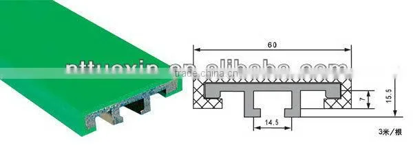 G7 Aluminum Side Guard rail for conveyors