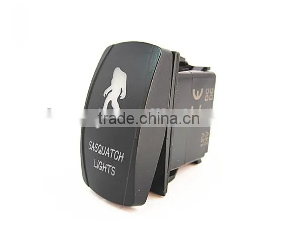 Laser Rocker Switch SASQUATCH LIGHTS