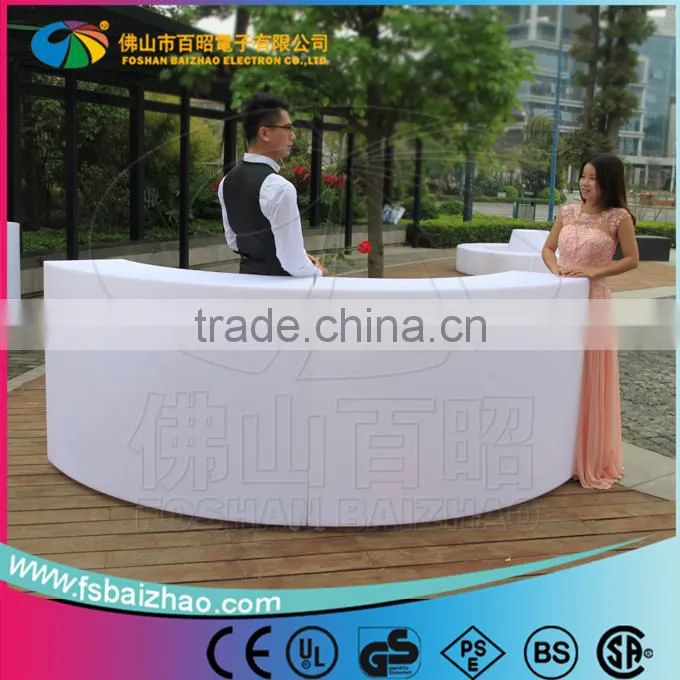 outdoor events light bar illuminated led chair led light up bar counter