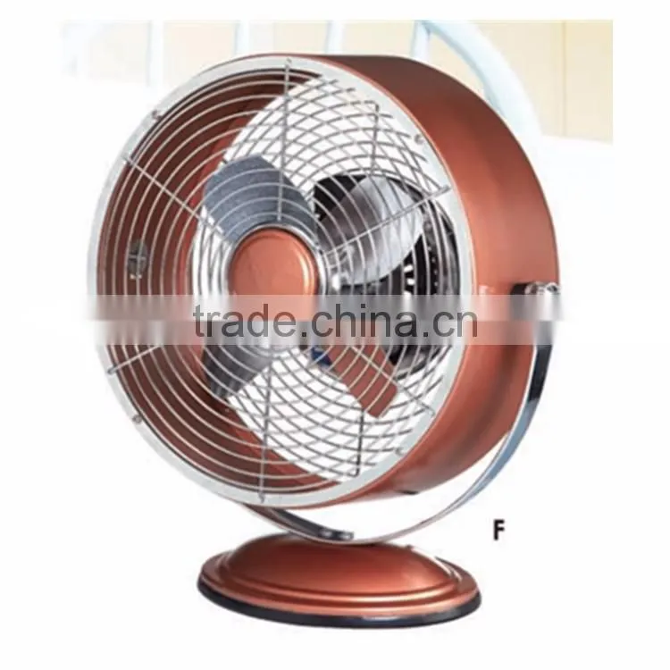 Vintage Collection Black Echo Swivel Table Fan.Metal Finish