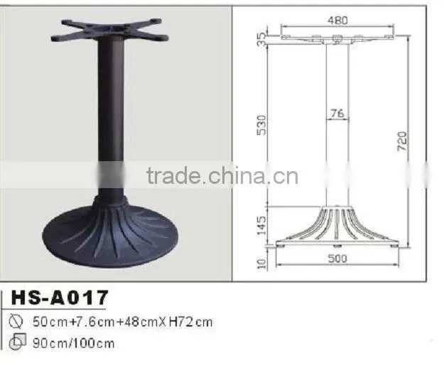 indoor antique cast iron table leg for sale