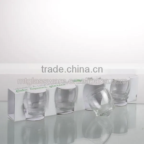 2.5oz newest mini gift dacking shot glass set