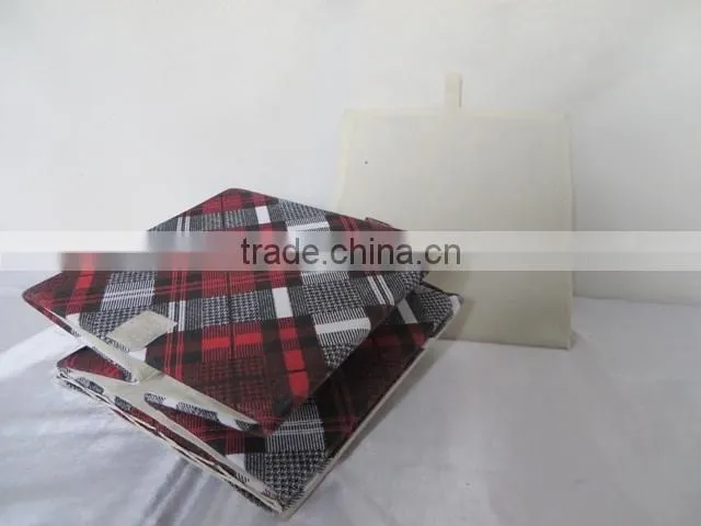 Fabric foldable basket bin