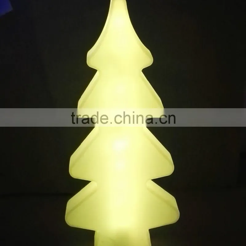 Modern fashion growing lighting RGB waterproof LED Christmas tree with romote control