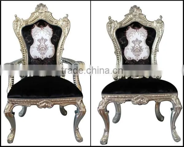 MD-0011-06 Leading vintage hand-carved single chair without arm