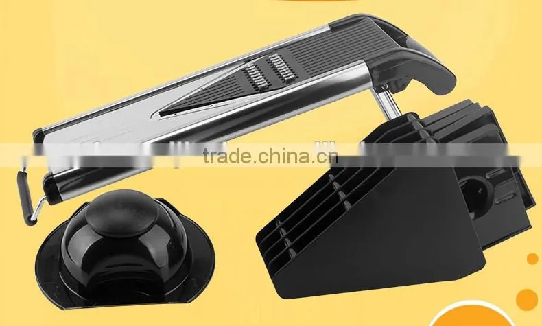 2017 The New Kitchen Stainless Steel V Blade Mandoline Slicer