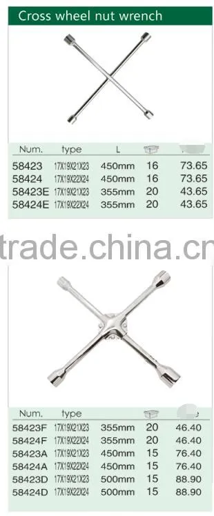 Cross Wrench ,Cross Rim Wrench , Cross Spanner
