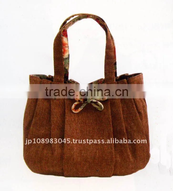 Persimmon dyed Bag made in Japan