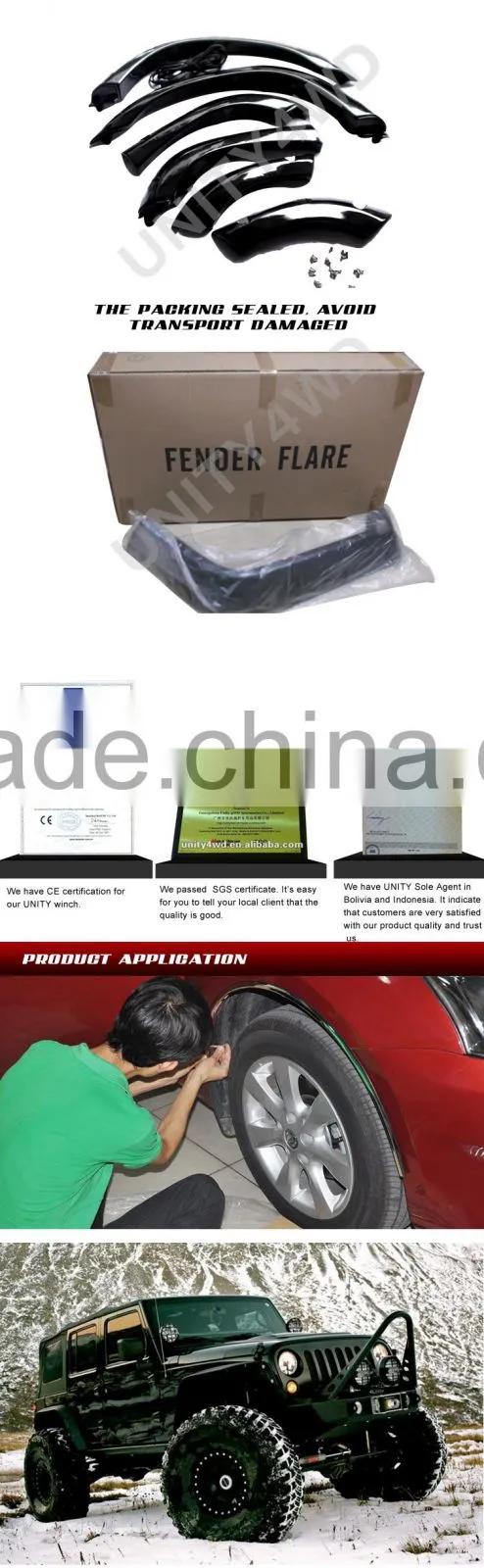 Jimny accessories wheel fender flares arch fender flares
