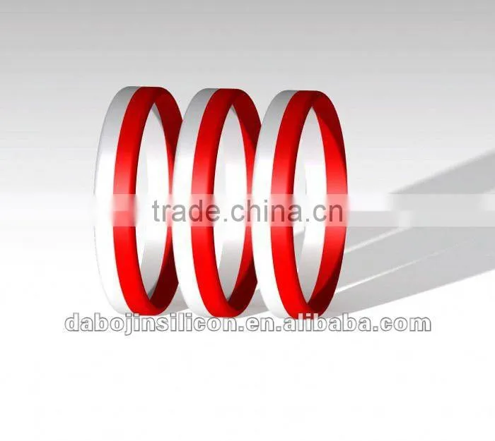 Kenya flag silicone bracelet