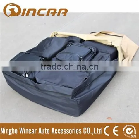 4x4 off road camping rubbish bag 600D Oxford Polyester roof luggage bag