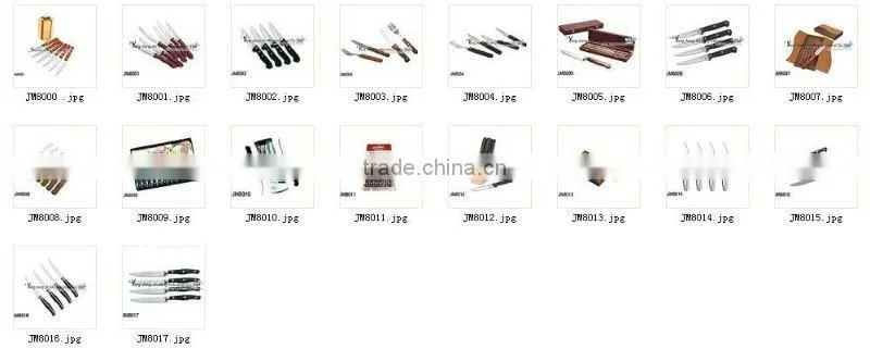 stainless steel steak knives