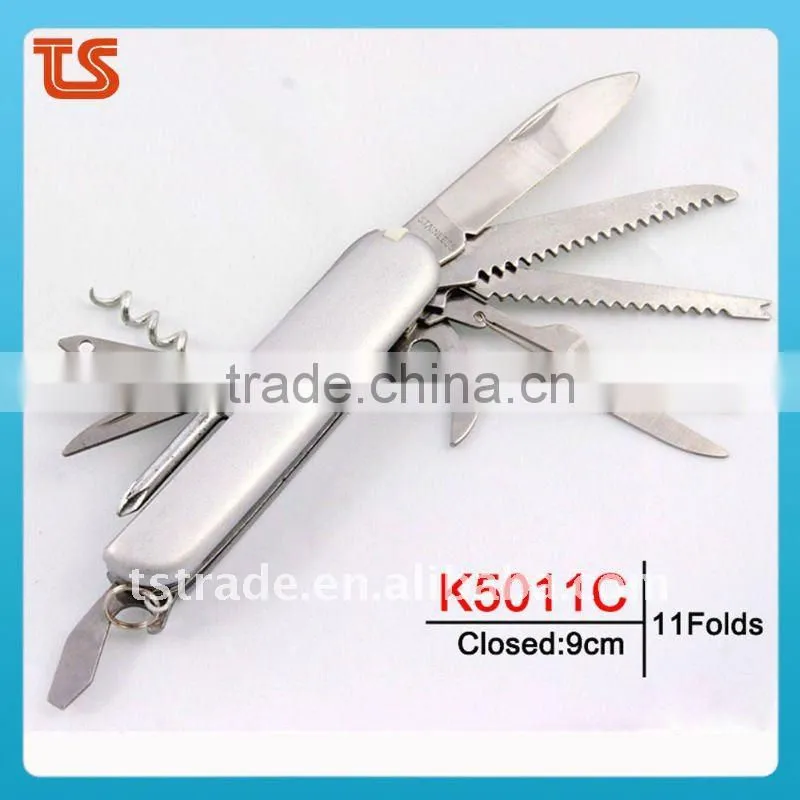 "STOCK" 2014 Stainless steel multi folding pocket strider knife tools (K5011CL2)