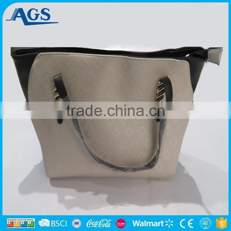 Credible quality durable large tote bag with long strape