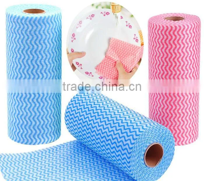 Cleaning Nonwoven Fabric Industry Wipe Roll