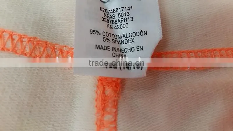 Yiwu high quality bright in colour kids pants clearance stock lots