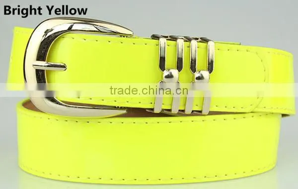 MOQ 1pc new arrival high quality with flat buckle design in alloy metal material safety leather belt buckle for women
