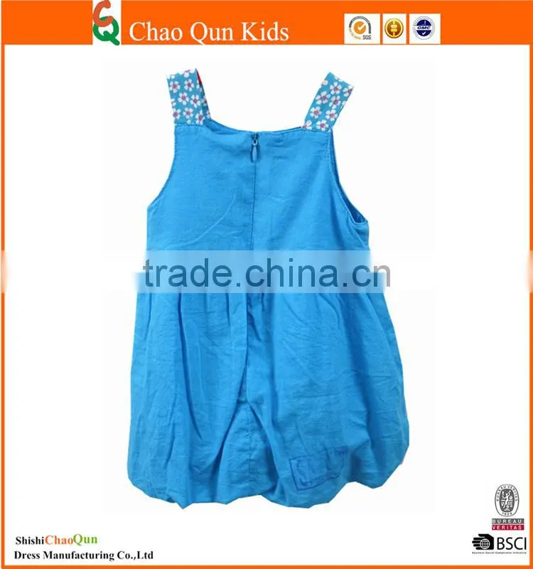 embroidery smock baby birthday dress with beautiful cutting