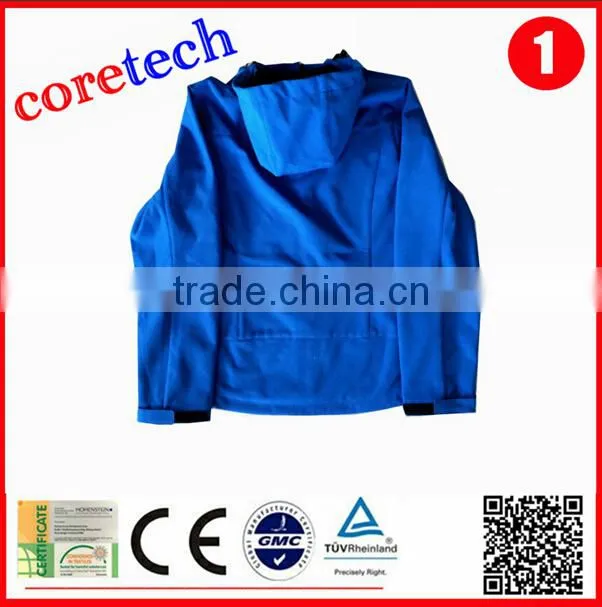 Hot sale breathable durable waterproof softshell jacket wholesale