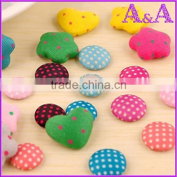 20mm black fabric covered spring snap buttons with silver metal edges