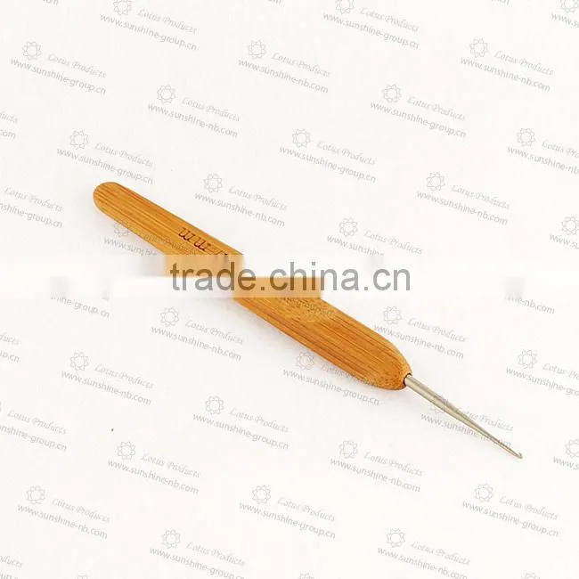 Sewing Accessories Bamboo Handle Crochet Hook Bamboo Crochet Hook