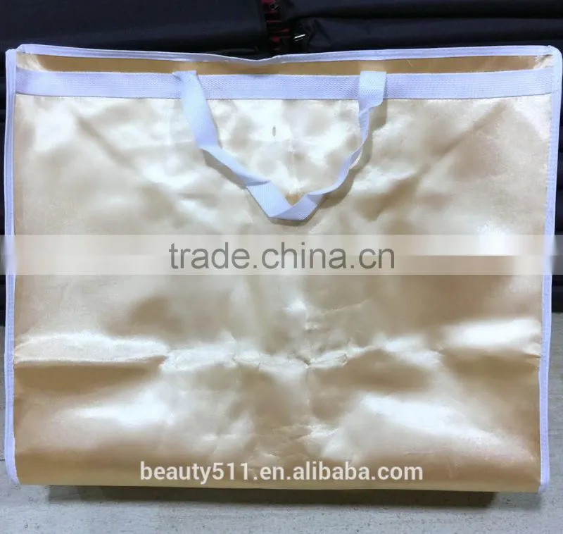 Personalised zip lock polyester 210D wedding dress garment bag wholesale WB02