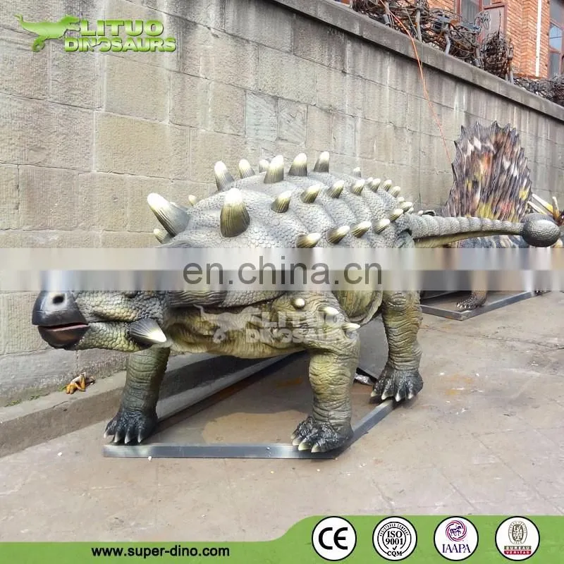 life size dinosaur animatronic dinosaur Ankylosaurus remote control walking dinosaurs
