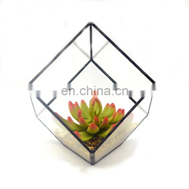 terrarium geometric glass terrarium wholesale square shape