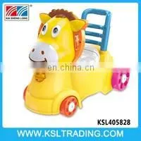 Novel design music induction plastic baby toilet seat with brush