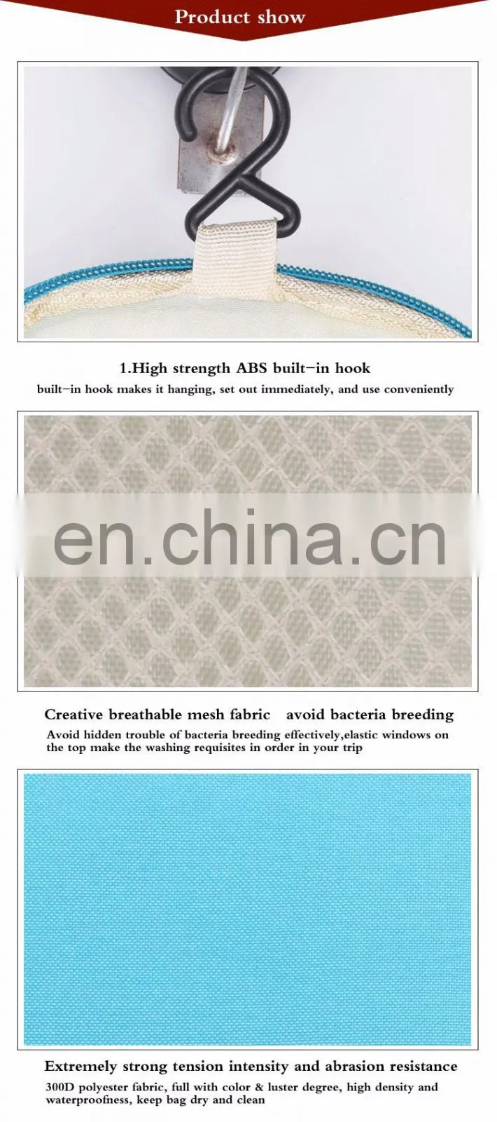 brand camping bra wash bags women 2017