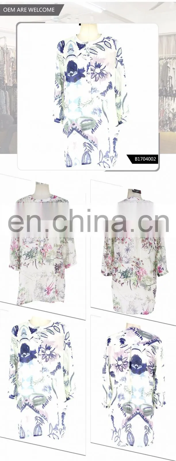 2017 Premium Popular Style Ladies Fashion White Cotton Tops