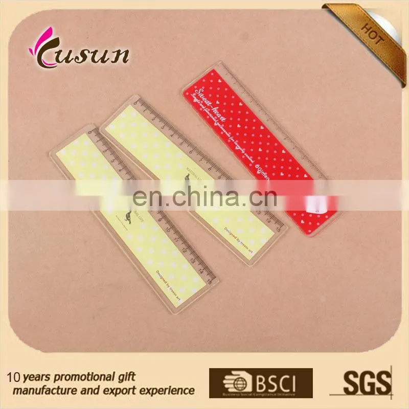 Factory Sale High Quality 30cm straight acrylic ruler with customized logo