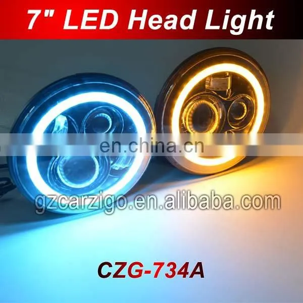 sealed beam 20watt round DOT LED vehicle lamp for harley daymaker