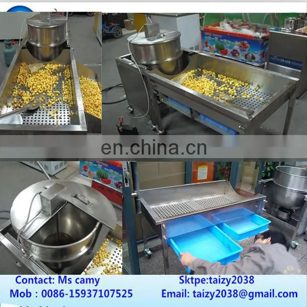 kettle popcorn machine/commercial popcorn machine