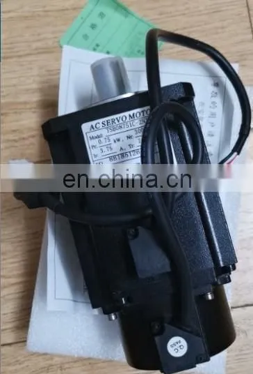 Original New Teco 750w Servo Motor TSB08751C-2NT3-1 For Sewing Machine