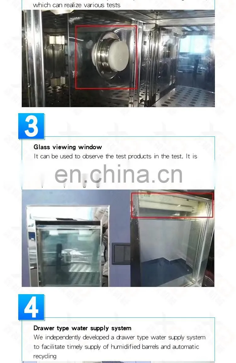 Testing equipment factory price temperature and humidity test box