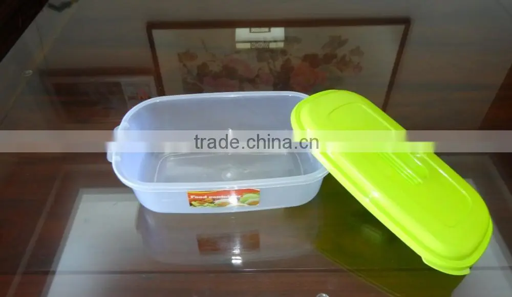 4L rectangular plastic food storage container, storage box