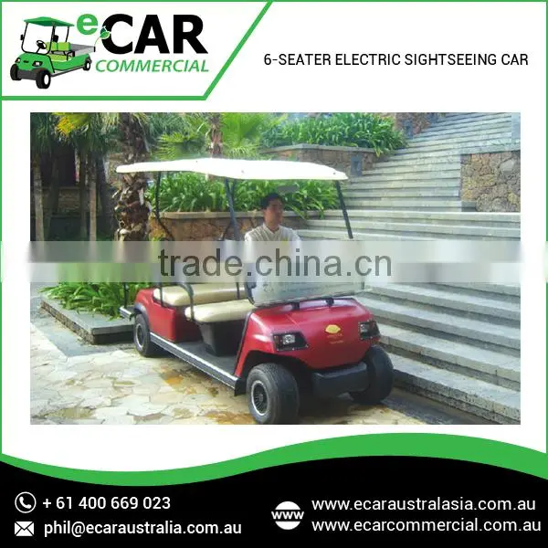 New Arrivals of Stylish and Smart 6 Seater Electric Sightseeing Commercial Electric Vehicles