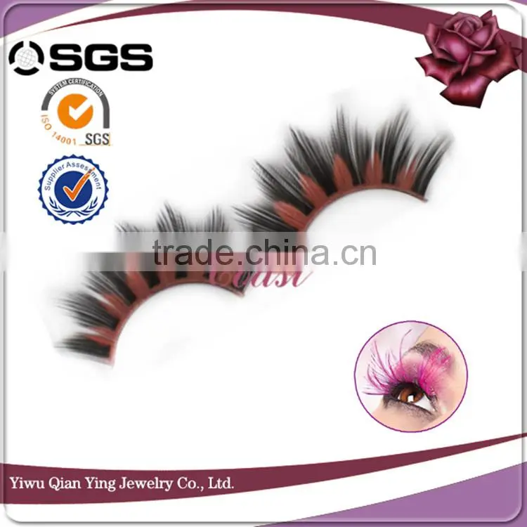 Cheap fake individual mink strip eyelashes