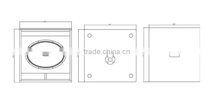 trade assurance, 18 inch neodymium passive subwoofer, speakers subwoofer