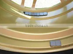 Fe adhesive wheel weight blue tape 10g+5g/(10g+5g)*4