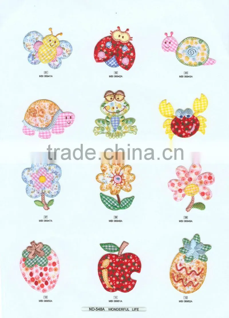 high end fashion lovely emboridery patch