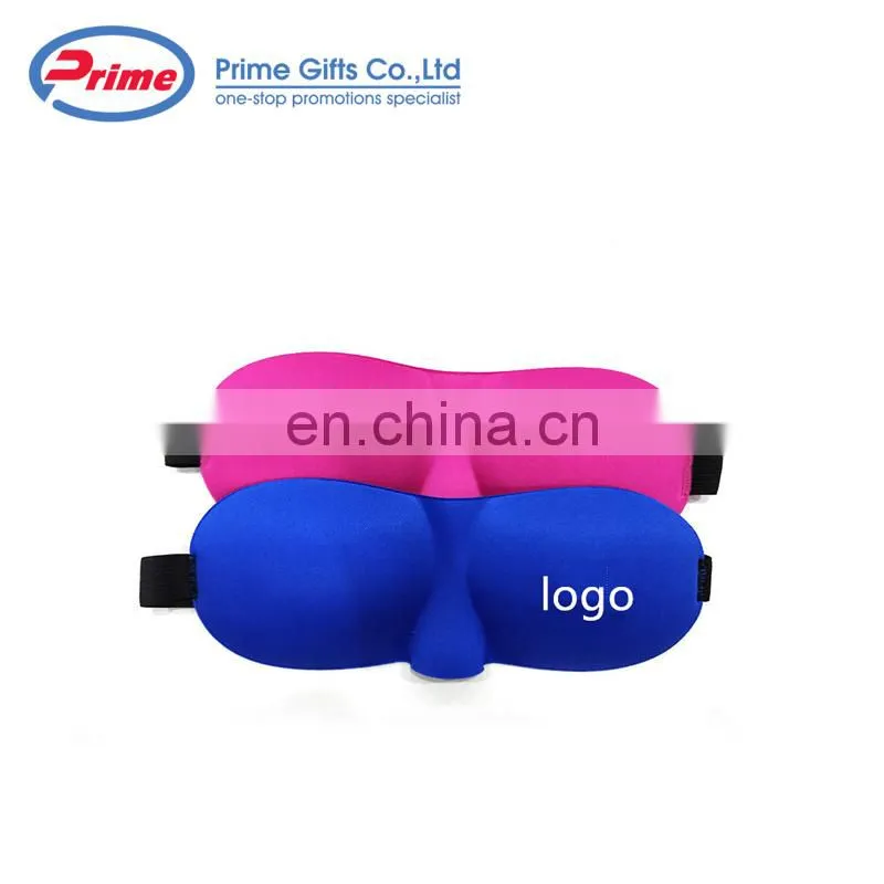 Soft Polyester Sleeping Foam Eye Mask Travel 3D for Sale
