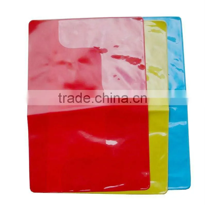 plastic book slipcase